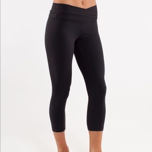 Lululemon Wunder Under Astro cropped leggings